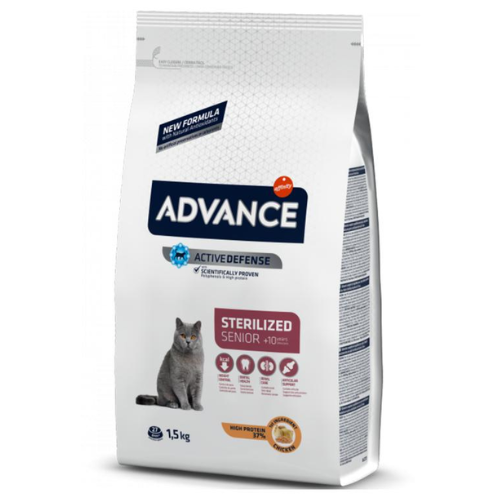 Advance Cat Senior Sterilized с пилешко и ечемик