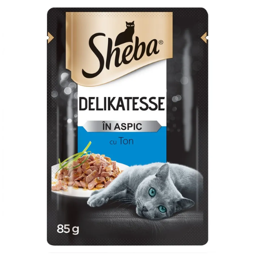 Sheba Delikatesse с риба тон в желе
