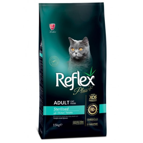 Reflex Plus Sterilised Adult Cat с пилешко